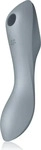 Satisfyer Curvy TRINITY 3 Vibrator mit Klitoris-Stimulator Bluegrey 17.7 cm