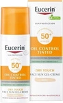 Eucerin Sun Oil Control Tinted Sonnencreme-Gel SPF 50+ Farbton Light 50 ml,
