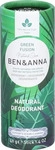 BEN&ANNA Natural Deodorant Green Fusion Deo-Stick 40 g, Grundpreis: &euro; 153,- / l