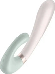 Satisfyer HEAT WAVE Vibrator mit Klitoris-Stimulator Mauve 19,8 cm