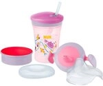 NUK Learn to Drink Set Set f&uuml;r Kinder Girl