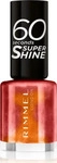 Rimmel 60 Seconds Super Shine Nagellack Farbton 834 Fab! 8 ml, Grundpreis: &euro;