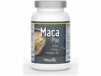 Vitactiv Maca Plus Kapseln zur Förderung der physischen und mentalen Gesundheit 60