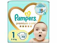 Pampers Premium Care Size 1 Einwegwindeln 2-5 kg 72 St.