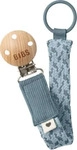 BIBS Paci Braid Schnullerclip Petrol / Baby Blue 1 St., Grundpreis: &euro; 14.500,- /
