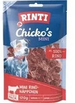 Rinti Chicko Mini Kleine St&uuml;ckchen aus Rind 170 g (Menge: 9 je Bestelleinheit)