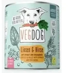 VEGDOG ADULT Linsen und Hirse 800g (Menge: 6 je Bestelleinheit)