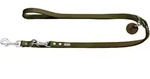 Hunter verstellbare F&uuml;hrleine 13mm/200cm dunkelbraun