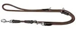 Hunter verstellbare F&uuml;hrleine Freestyle 8mm/200cm braun