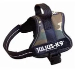 Julius K9 Powergeschirr Mini M: 51 bis 67 cm, camouflage