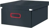 Leitz Aufbewahrungsbox Click & Store Cosy | 32 l | 36,9 x 48,2 x 20 cm | Grau