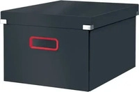 Leitz Aufbewahrungsbox Click & Store Cosy | 18,5 l | 28,1 x 37 x 20 cm | Grau