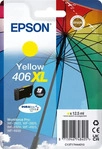 Epson 406XL | C13T17H44010 Tintenpatrone Gelb XL 1200 Seiten Original