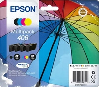 Epson 406 | C13T17G64010 Tintenpatrone BK/C/M/Y Original