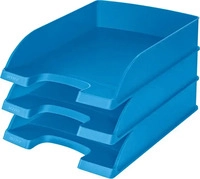 Leitz Briefablage Plus | DIN A4 | Hellblau | Polystyrene