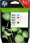 HP 963XL | 3YP35AE Tinte BK/C/M/Y Spar Set XL 1 x 2.000 & 3 x 1600 Seiten Original