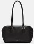 Handliche Schultertasche aus Leder