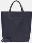 Ger&auml;umiger Shopper aus weichem Schafsleder