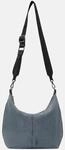 Ger&auml;umige Schultertasche aus Denim