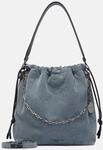 Ger&auml;umige Beuteltasche aus Denim