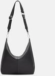 Ger&auml;umige Hobo-Bag aus Rindsleder
