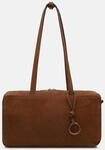 Ger&auml;umige Tasche aus weichem Veloursleder
