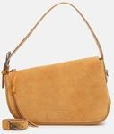 Ger&auml;umige Tasche aus samtig-weichem Veloursleder