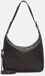 Ger&auml;umige Schultertasche aus Rindsleder mit Vintage-Effekt