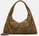 Ger&auml;umige Schultertasche mit Leo-Print