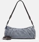 Kleine Hobo-Bag aus Denim