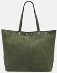Gro&szlig;er Shopper aus weichem Veloursleder