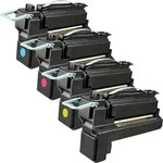 4 Kompatible Toner ersetzt Lexmark C792X1 Multipack KCMY