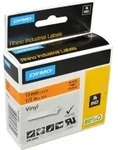 Dymo Label Band IND 18435 (S0718490) schwarz auf orange 12mm x 5,5m Vinyl