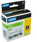 Dymo Label Band IND 1805420 wei&szlig; auf gr&uuml;n 19mm x 5,5m Vinyl