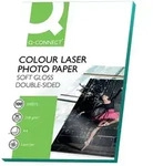 Q-Connect Colour Laser Fotopapier - A4, 210 g/qm, wei&szlig;, 100 Blatt