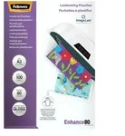 Fellowes Laminierfolie Enhance - A3, gl&auml;nzend, 80 mym, 100 St&uuml;ck