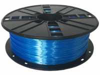 W&P WhiteBOX 3D-Filament Seiden-PLA blau mit Perlglanz 1.75mm 1000g Spule