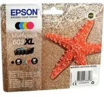 4 Epson Tinten C13T03A640 Multipack KCMY 603XL