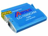 Ampertec Tinte kompatibel mit Brother LC-1000C LC-970C Universal cyan