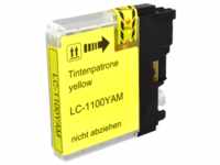 Ampertec Tinte kompatibel mit Brother LC-1100Y LC-980Y Universal yellow