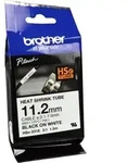 Brother P-Touch Schrumpfschlauch HSe-231E schwarz auf wei&szlig; 11,2mm x 1,5m