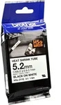 Brother P-Touch Schrumpfschlauch HSe-211E schwarz auf wei&szlig; 5,2mm x 1,5m