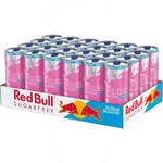 Red Bull Energy Drink Pink Edition Waldbeere Sugarfree 24x 0,25 Liter (EINWEG)