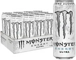 Monster Energy Ultra White Zuckerfrei 12x 0,5 Liter (EINWEG)