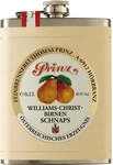 Prinz Williams-Birnen Schnaps im Edelstahl-Flachmann 40% 0,2 Liter