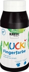 Kreul 23212, KREUL MUCKi Fingerfarbe, Schwarz, Grundpreis: &euro; 14,81 / 1