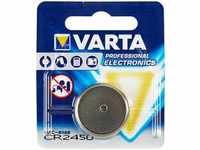 VARTA Lithium-Knopfzelle CR2450, 3 V, 570 mAh