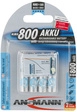 Ansmann maxE NiMH-Akku Micro 800 mAh, 4er-Pack