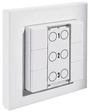 Homematic Funk-Wandsender 6fach HM-PB-6-WM55 f&uuml;r Smart Home / Hausautomation