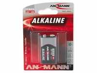 Ansmann Alkaline Batterie 9-V-Block, 1er-Pack